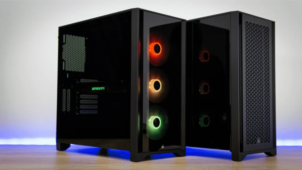 کورسیر آبسیدین سری ۴۰۰۰ ایکس آر جی بی (Corsair Obsidian Series 4000X RGB)