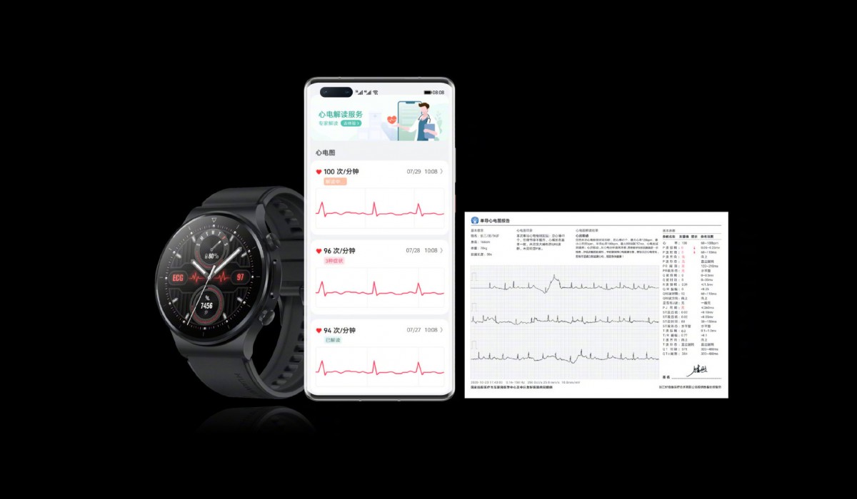 هواوی واچ GT 2 پرو ECG