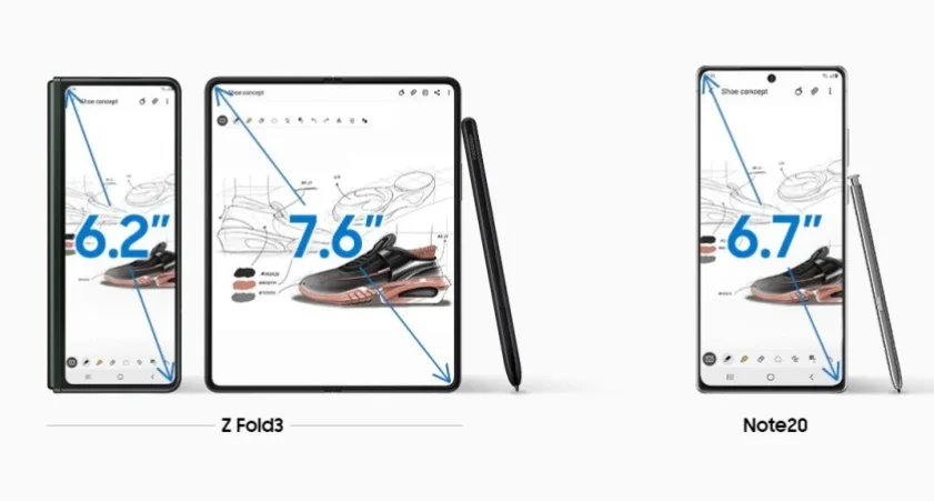 Samsung's Note line is dead, and the Z Fold 3 doesn't even support its S Pen گلکسی زد فولد ۳ - چرا اپل باید یک رقیب مستقیم برای S22 اولترا سامسونگ عرضه کند؟