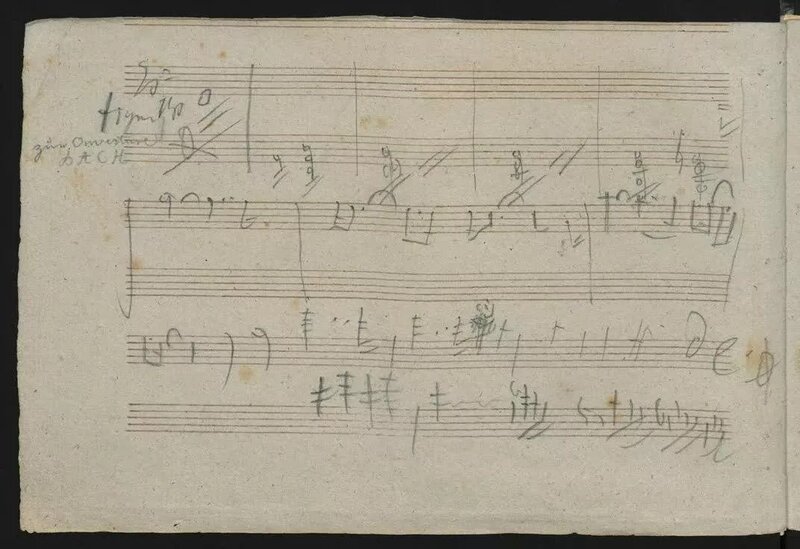 Beethoven's Tenth Symphony Sketch دستنوشتههای سمفونی شماره 10 بتهوون