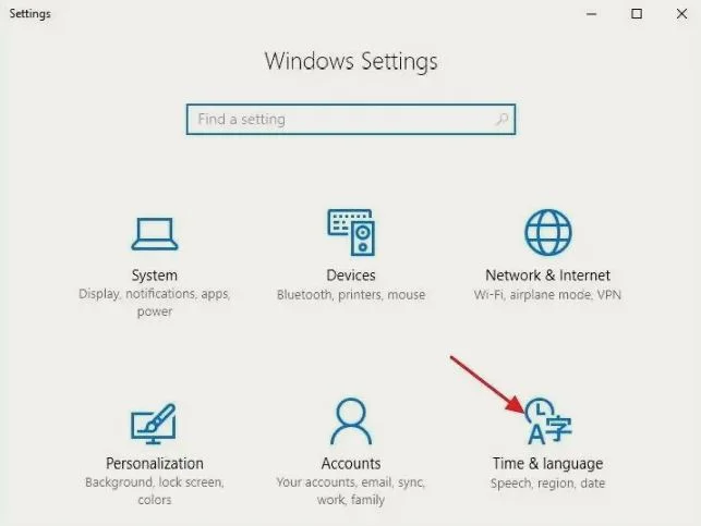 language windows 10 آموزش تغییر زبان در ویندوز