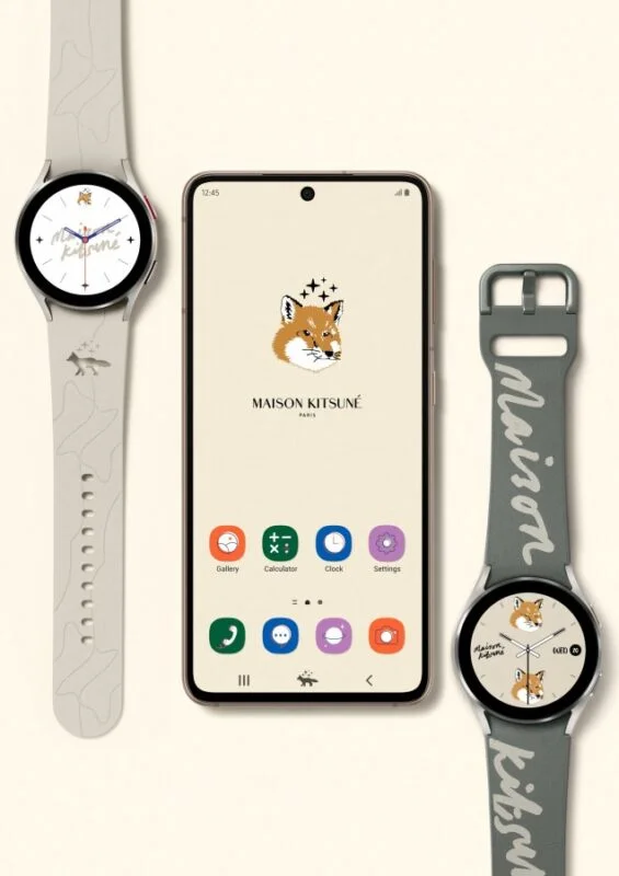 گلکسی واچ 4 مدل Maison Kitsune