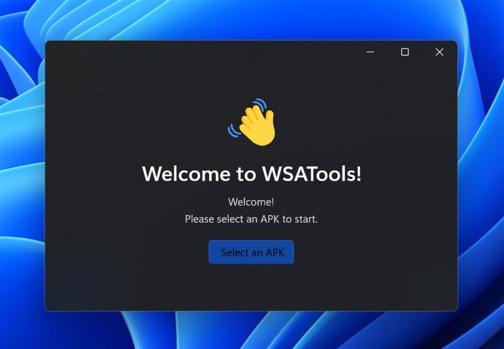 WSA Tools ویندوز ۱۱ اندروید