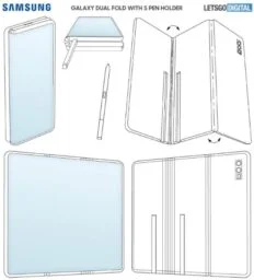 galaxy duel fold سامسونگ