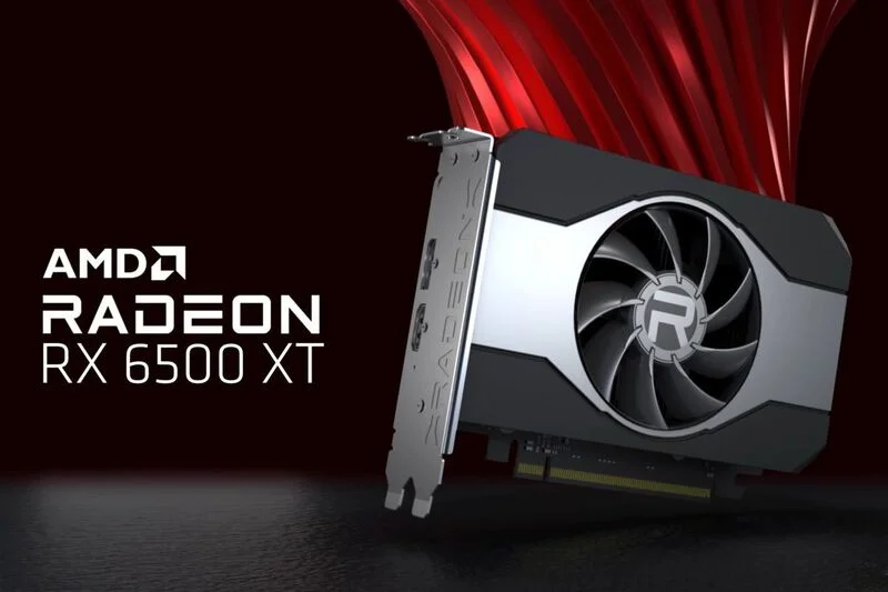 AMD RT 6500 XT کارت ای ام دی RT 6500 XT