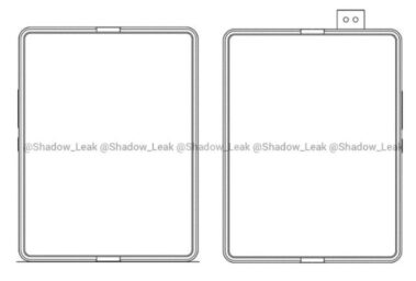 Xiaomi working on a Foldable Phone with a Pop up selfie camera1 شیائومی