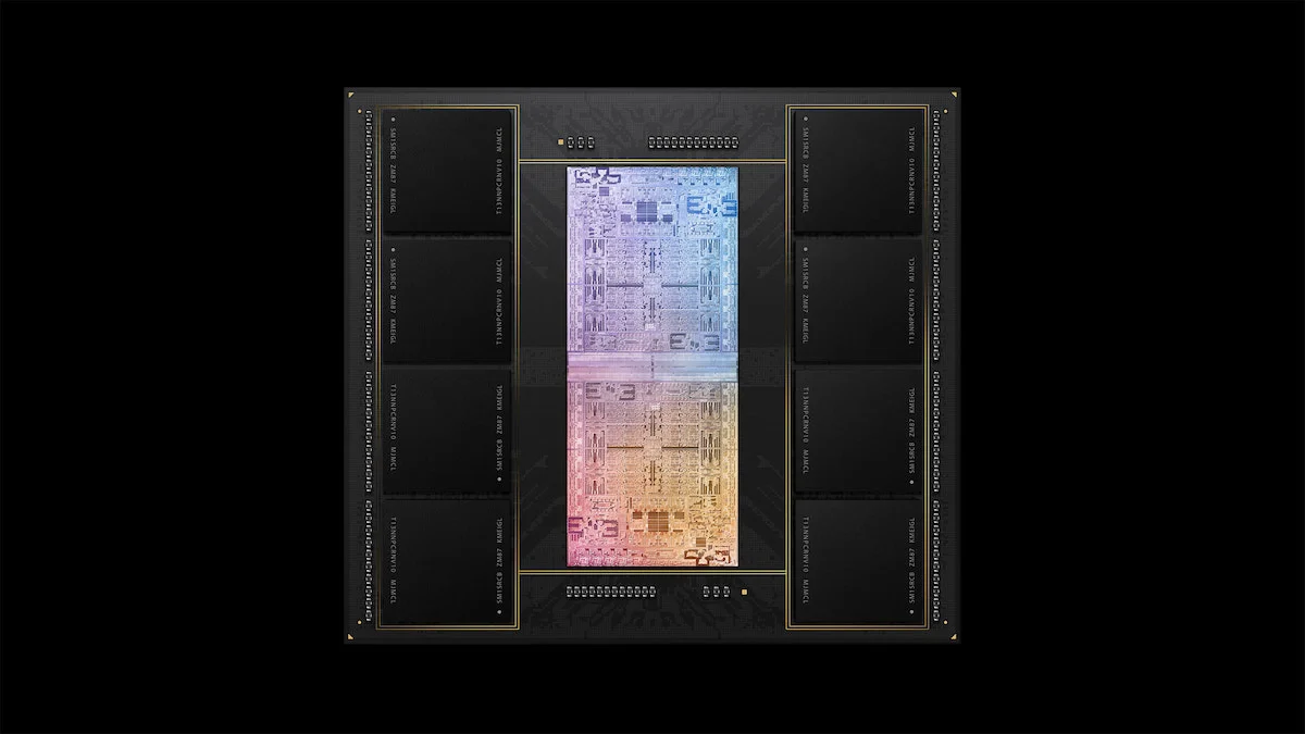 Appple-m1-Ultra-die-shot تراشه M1 اولترا اپل
