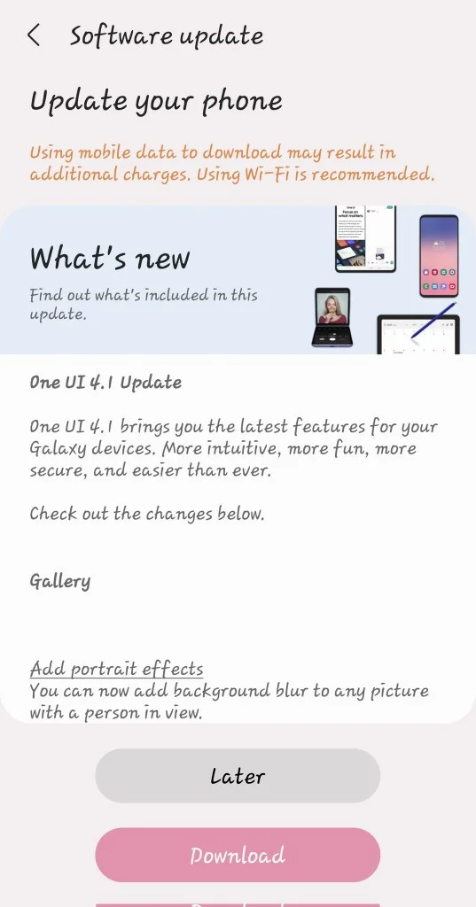 One UI 4.1 (1) رابط کاربری One UI 4.1
