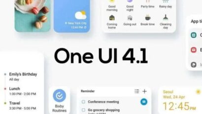 رابط کاربری One UI 4.1