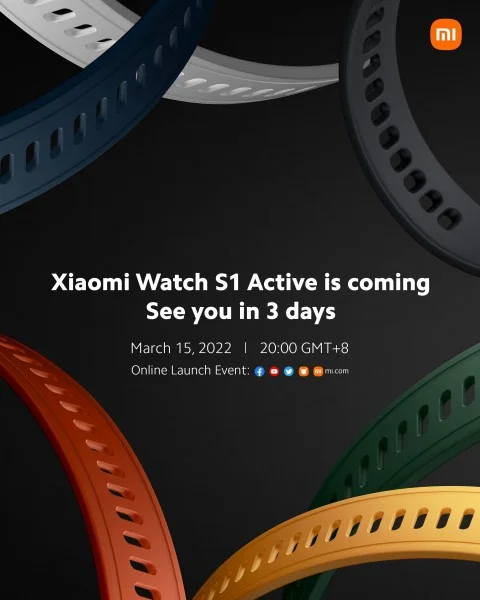 Xiaomi Watch S1 Active شیائومی واچ S1 اکتیو