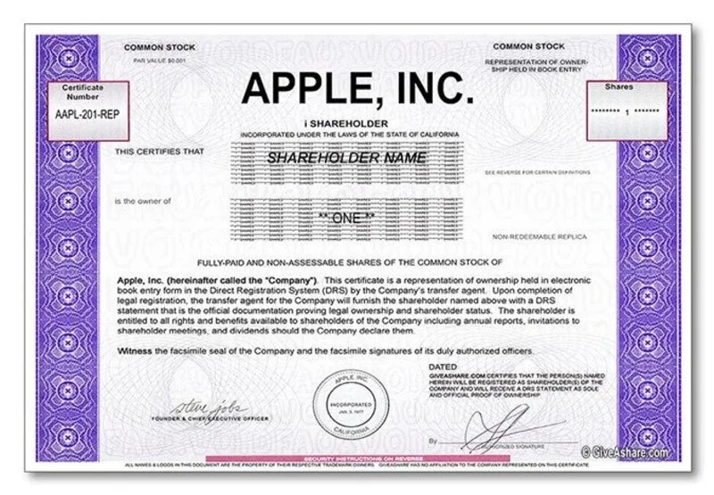Apple Stock سهام اپل