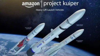AMAZON LAUNCHES INTERNET SATELLITES TO COMPETE WITH SPACEX STARLINK آمازون