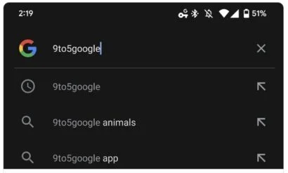 Android 13 beta brings slightly new rounded design to Google Search lists اندروید ۱۳