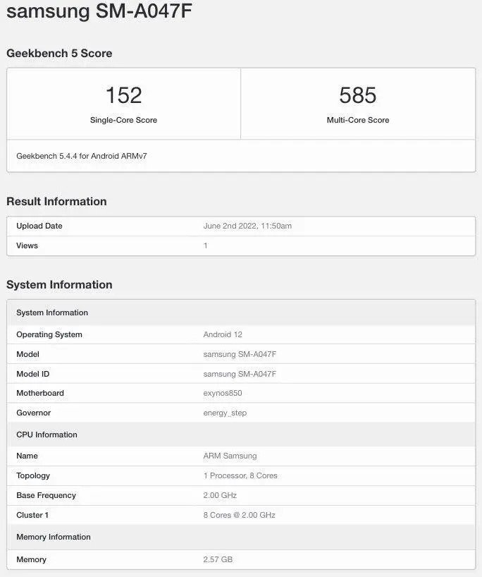 Galaxy A04S (1) گلکسی A04S
