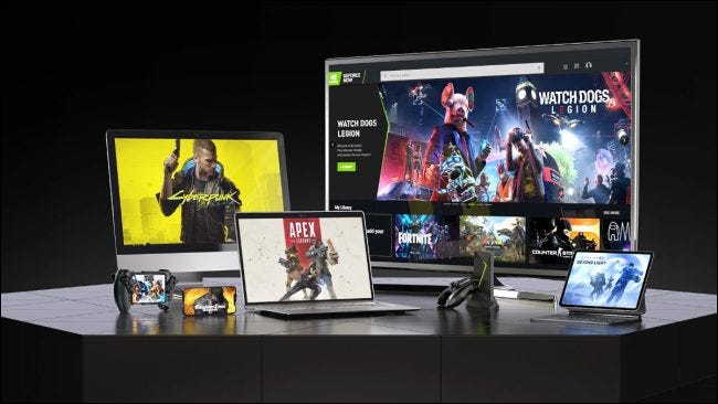 GeForce-Now-Devices-650x366 چرا جیفورس ناو بهترین سرویس ابری بازیهای ویدیویی است؟
