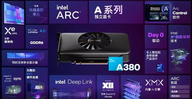 Intel Arc A380 (2) اینتل آرک A380