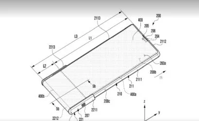 Samsung might be one step closer to its first rollable phone1 سامسونگ