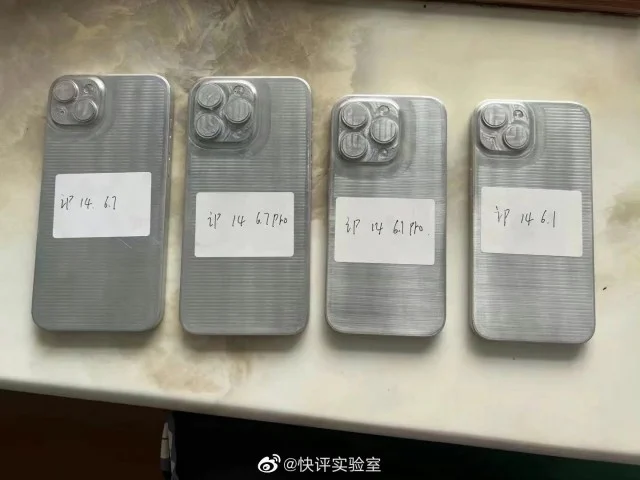 Apple iPhone 14 cases leak showing 2022 lineup sizes, Pro Max has a slightly larger camera island2 آیفون ۱۴