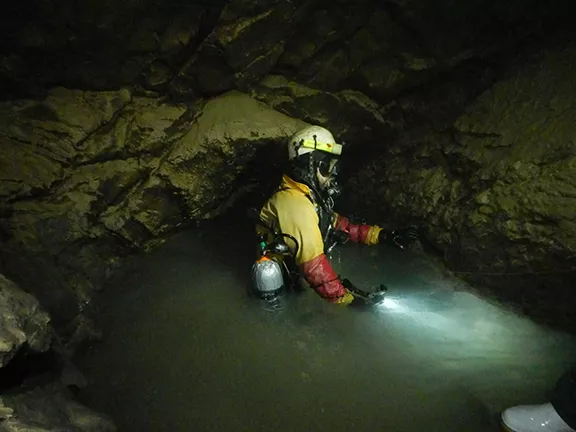 Krubera-Voronja Cave, Georgia