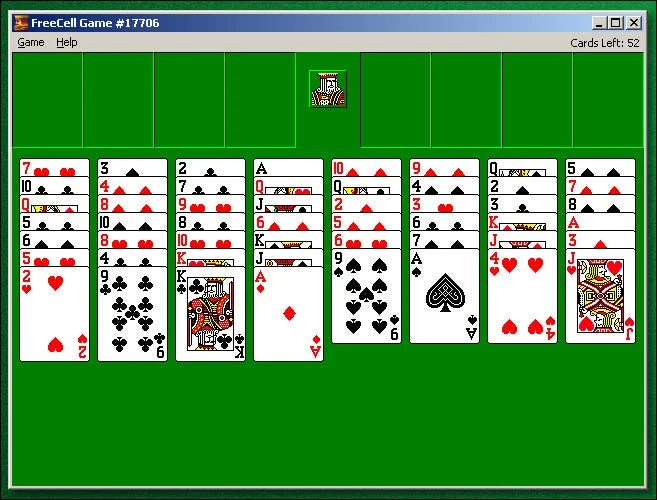 freecell_1 بازی هایی که مایکروسافت با ویندوز عرضه کرد