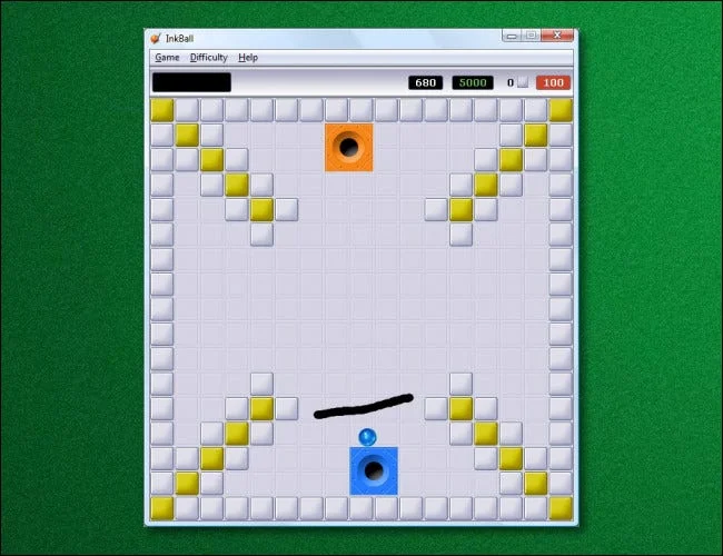 inkball_1 بازی هایی که مایکروسافت با ویندوز عرضه کرد