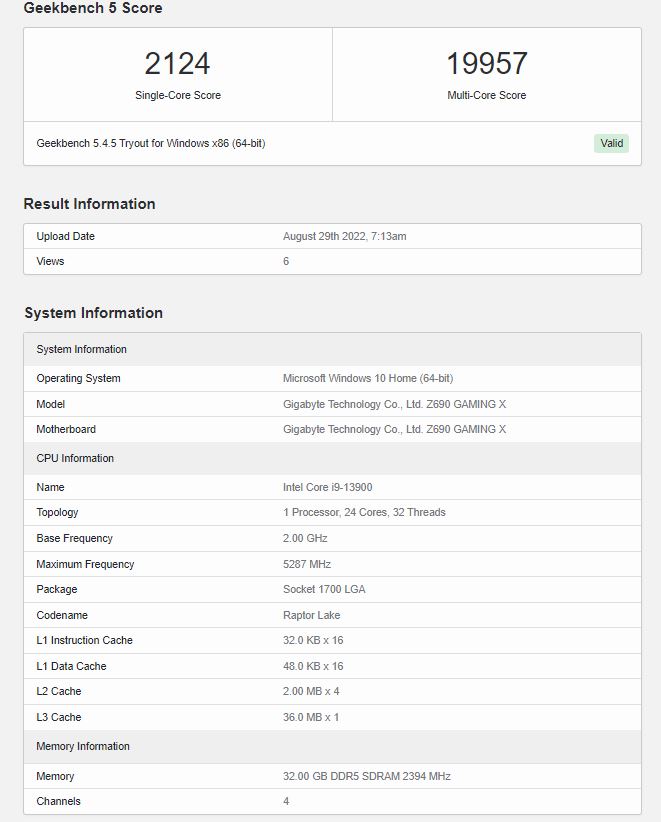 اینتل Core i9-13900