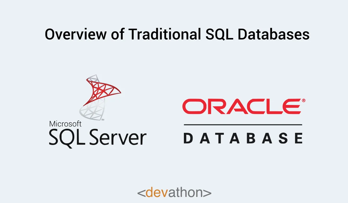 Traditional-database مقایسه پایگاه داده