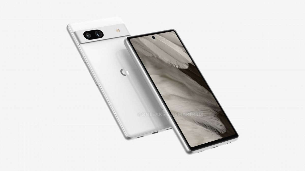 Google Pixel 7a leaked renders showcase a Pixel 7-like design01 رندرهای پیکسل 7a گوگل فاش شد - دیجینوی
