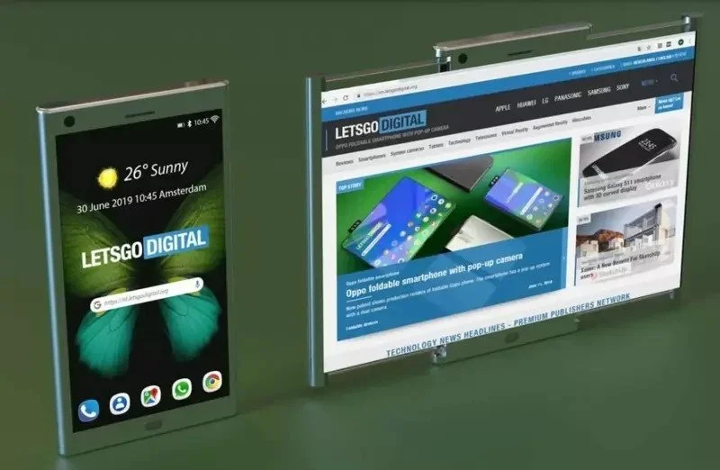 Samsung Slidable Phone گوشی کشویی سامسونگ