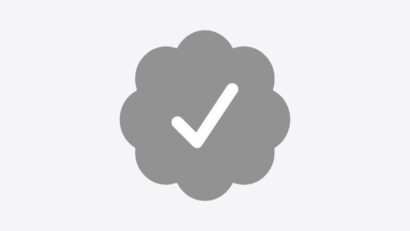 تیک خاکستری توییتر