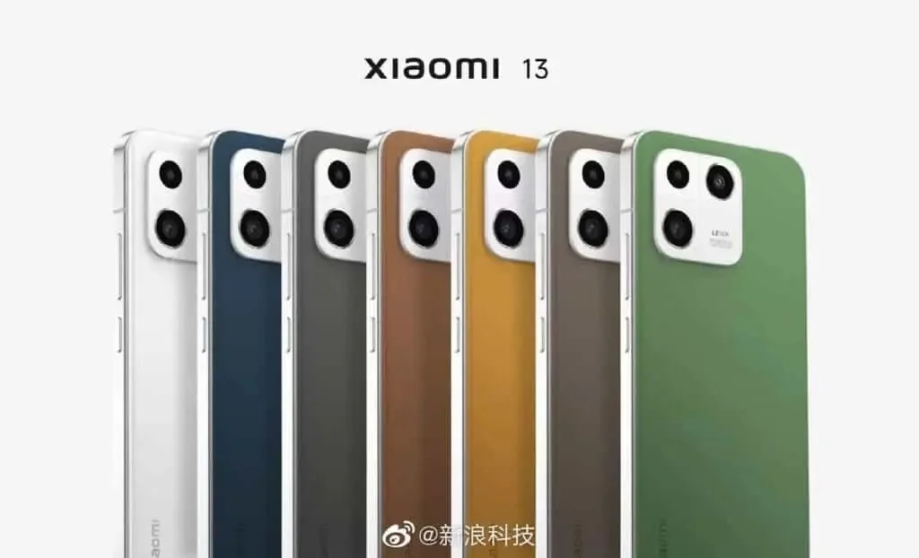 XIAOMI 13-01 شیائومی ۱۳ در ۱۰ رنگ متنوع عرضه خواهد شد - دیجینوی