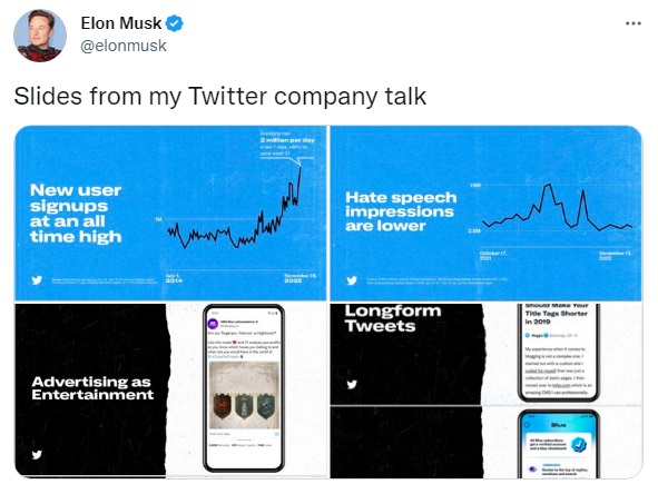 twitter ایلان ماسک با انتشار نمودارهایی ادعاهای جالبی درباره توییتر کرد - دیجینوی