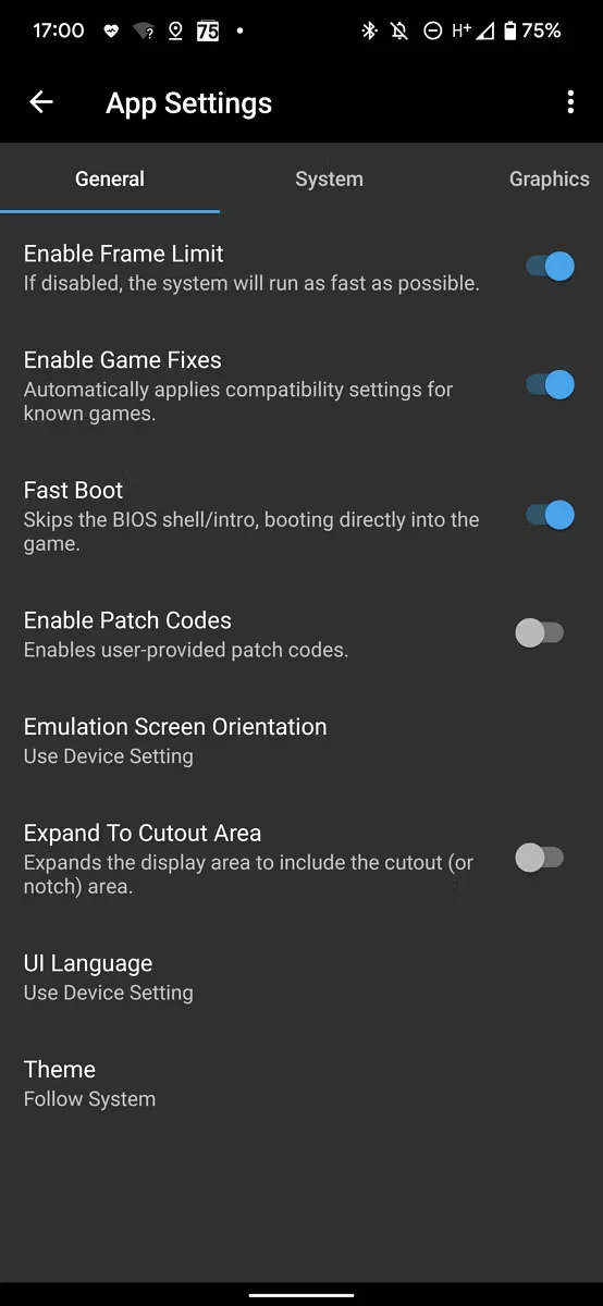 AetherSX2-Settings-1 تنظیمات AetherSX2