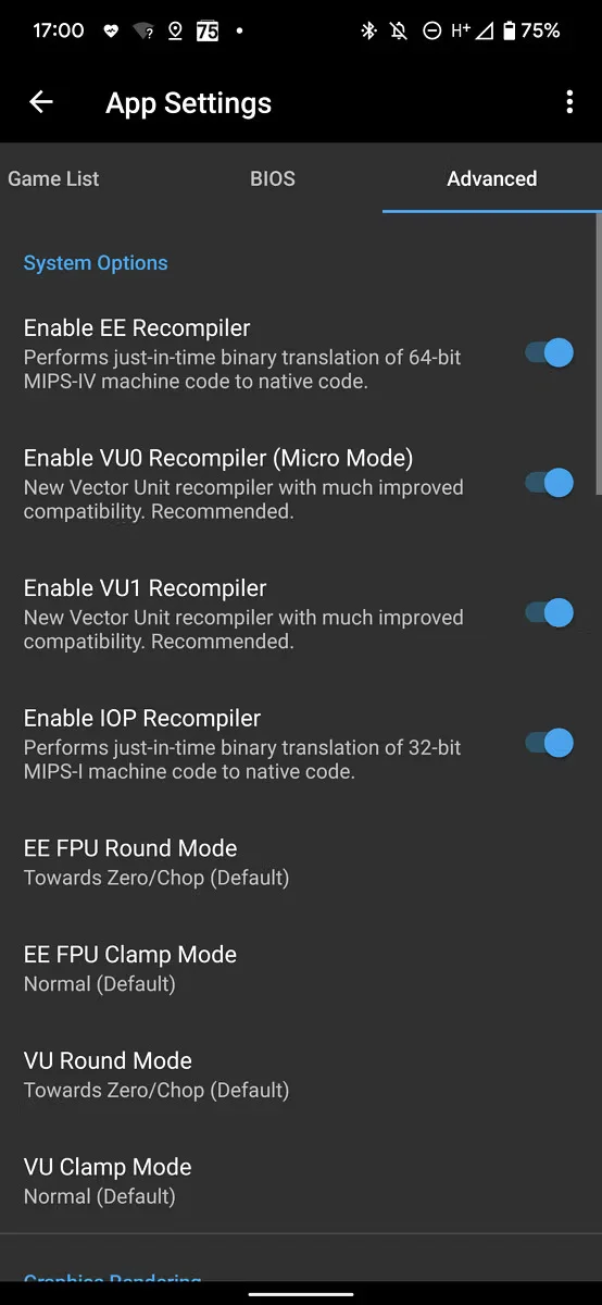 AetherSX2-Settings-5 تنظیمات AetherSX2