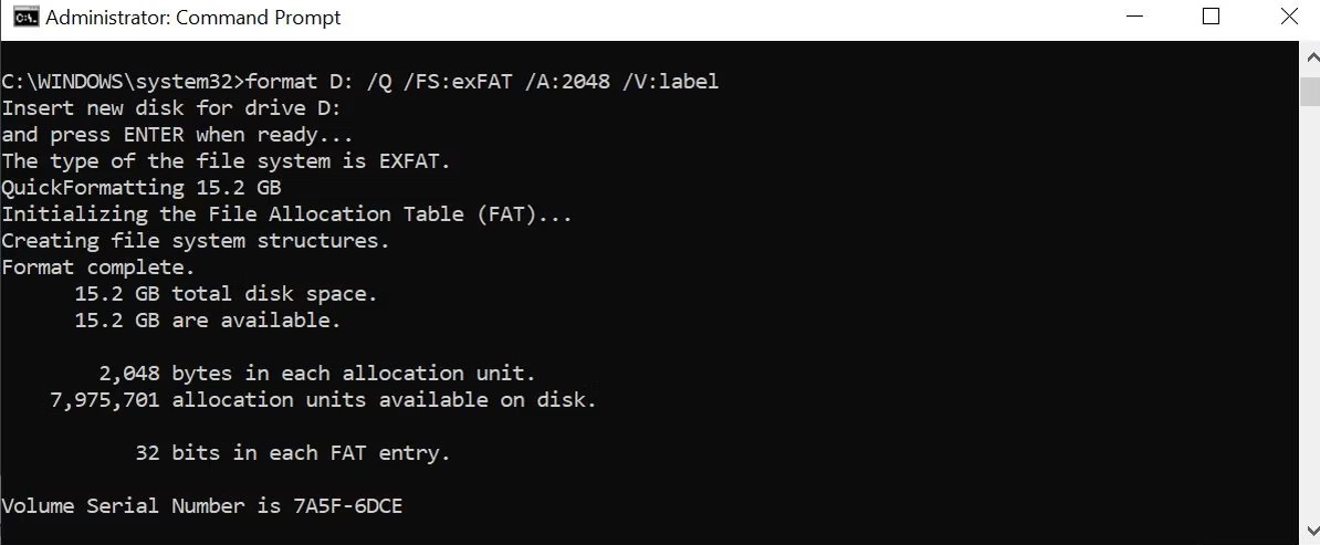  خط فرمان
Command Prompt