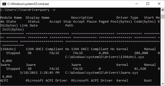  خط فرمان
Command Prompt