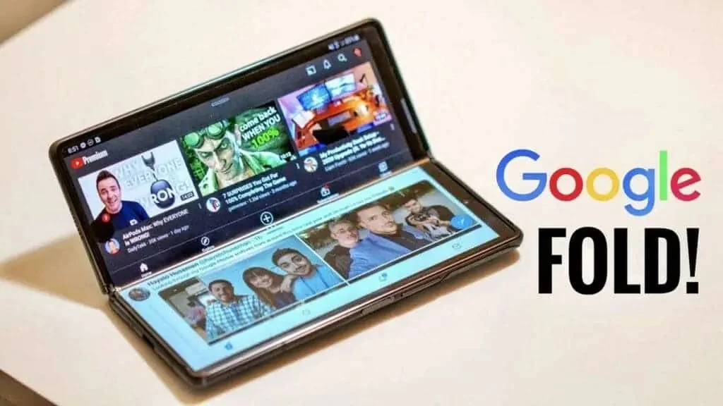 GOOGLE PIXEL FOLD CLASSIC DESIGN LEAKS T Ov LAUNCH IN THE FOURTH QUARTER طراحی پیکسل فولد گوگل فاش شد - دیجینوی