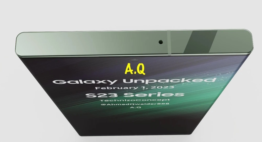 Leaked Galaxy S23 Ultra renders show a flata display11jpg رندرهای جدید گلکسی S23 اولترا طراحی متفاوتی را برای آن نشان می دهند - دیجینوی