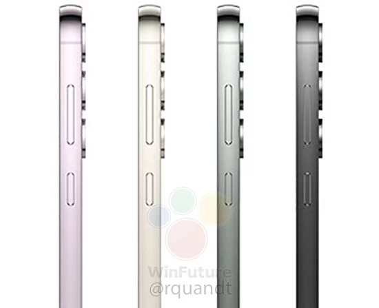 Samsung Galaxy S23 High-Resolution Renders Emerge Reveals Design Color Optionsa رندرهای باکیفیت گلکسی S23 منتشر شد - دیجینوی