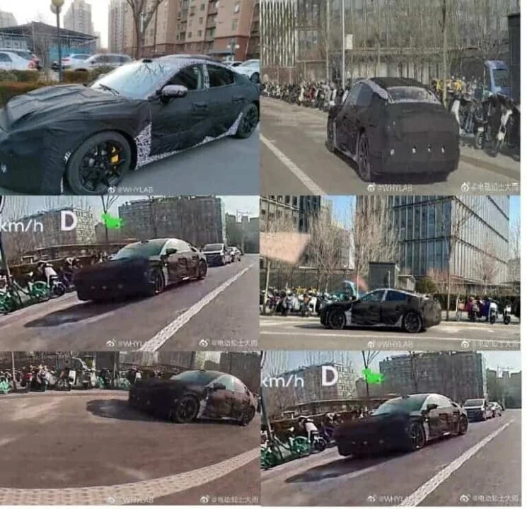 XIAOMI ELECTRIC CAR SPOTTED INh CHINA اولین تصاویر خودروی الکتریکی شیائومی درز پیدا کرد - دیجینوی