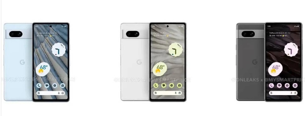 Leaked Pixel 7a images show off the splendid Arctic Blue1 variant for the first time پیکسل 7a