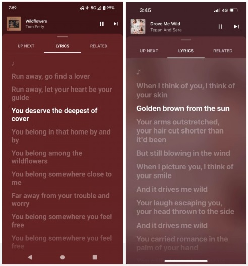 YouTube Music is getting real-time lyrics on Android and iOS1 یوتیوب موزیک