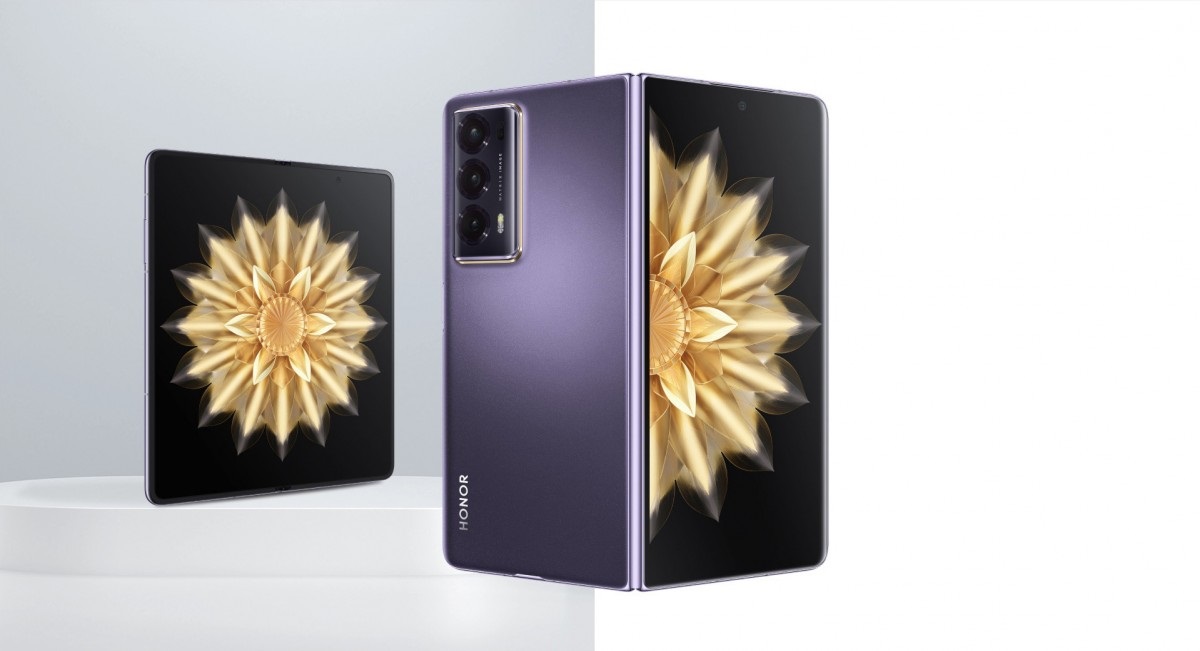 Honor Magic V2 announced asa the slimmest foldable phone to date آنر مجیک V2