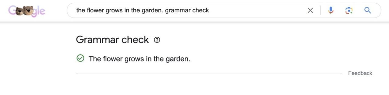 Google Search now has a grammar checker1 گوگل