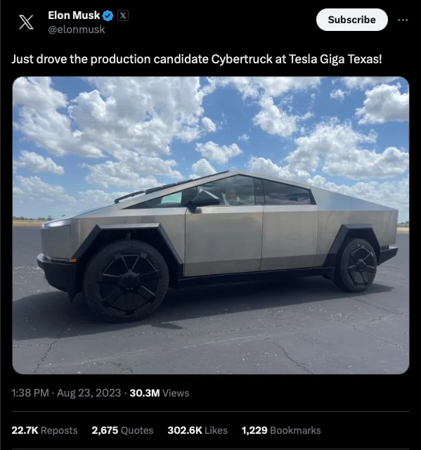 Musk unhappy with Cybertruck poor quality calls for Lego-like precision سایبرتراک