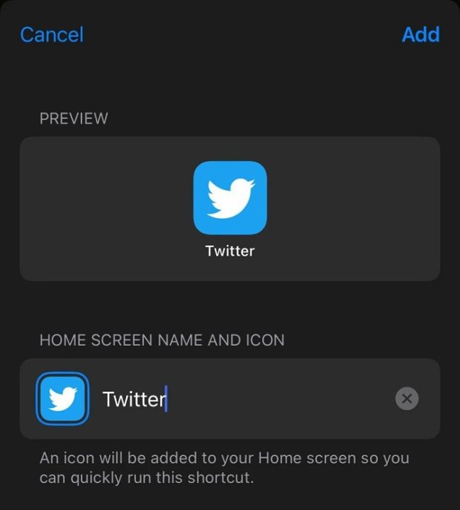 Switch back to the olld Twitter bird logo from gX with this iOS afeature01 توییتر
