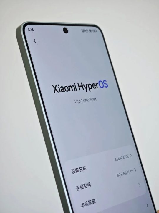 Redmi K70E real photos leaked again with minimal bezels flat tdisplay1 ردمی K70E