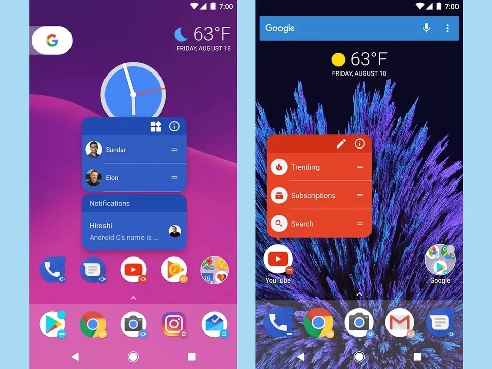 6-ACTION-LAUNCHER بهترین لانچرهای اندروید در سال ۲۰۲۳