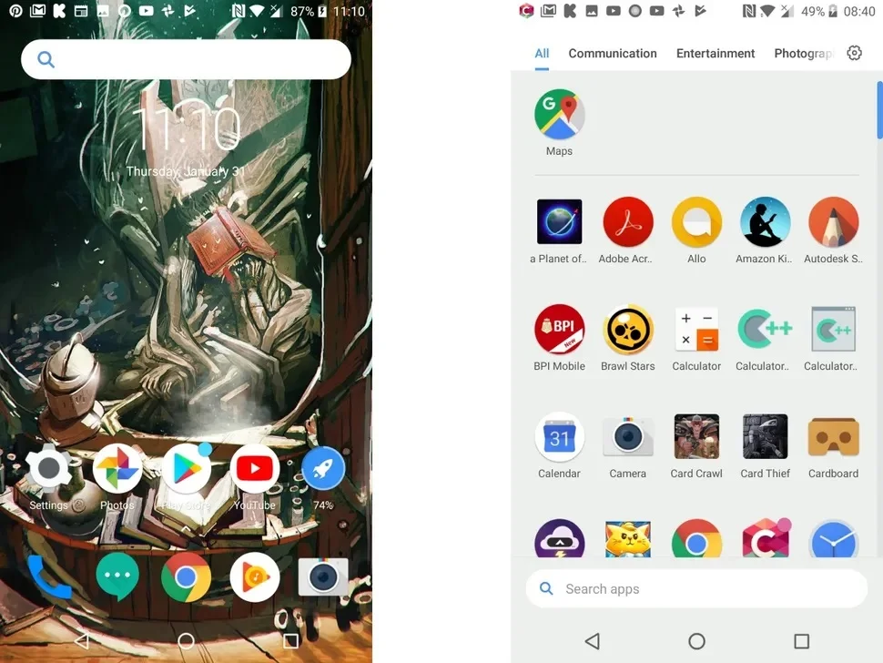 9-POCO-LAUNCHER بهترین لانچرهای اندروید در سال ۲۰۲۳