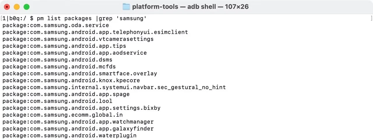 How to remove Samsung applications from the phone 19 حذف برنامه های سامسونگ از گوشی